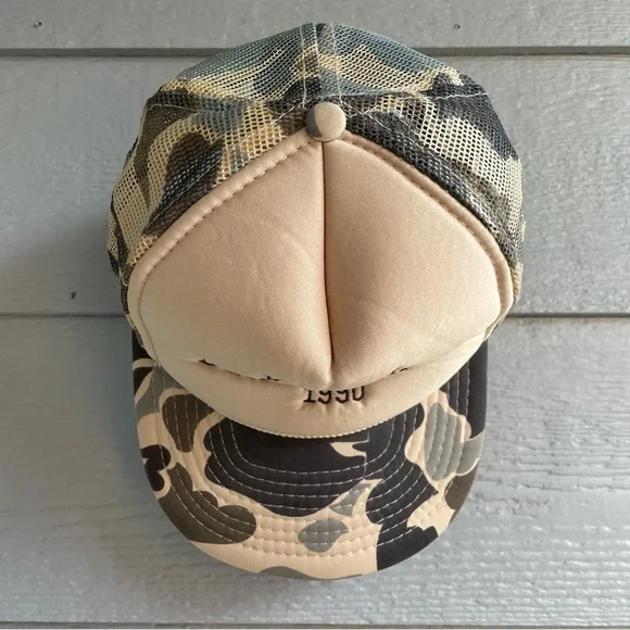 Vintage Ducks Unlimited Hunting Camo Hat Cap - Picture 2 of 15